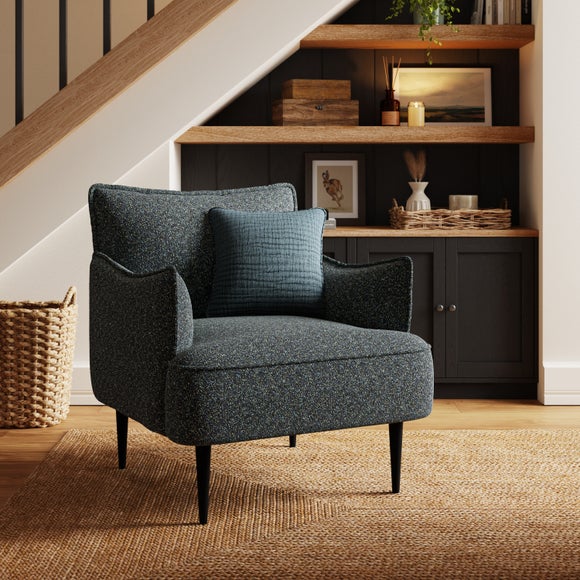 Click to view product details and reviews for Rylee Fleck Boucle Occasional Armchair.