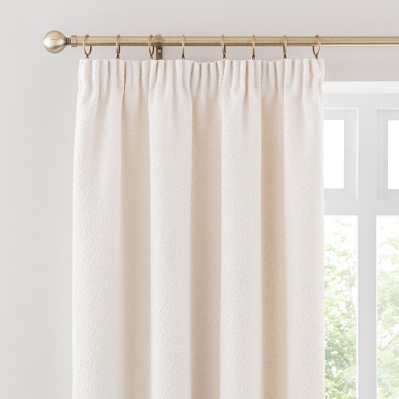 Churchgate Woodhouse Boucle Pencil Pleat Curtains