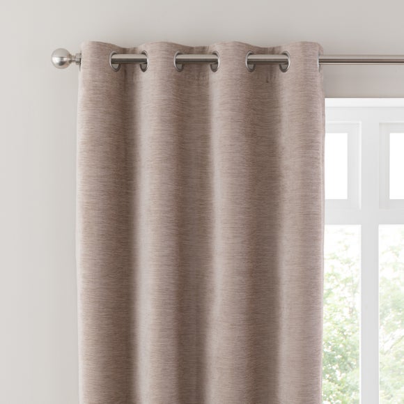 Genoa Chenille Blackout Eyelet Curtains