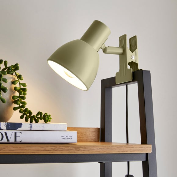 Imi Metal Adjustable Clip On Task Table Lamp
