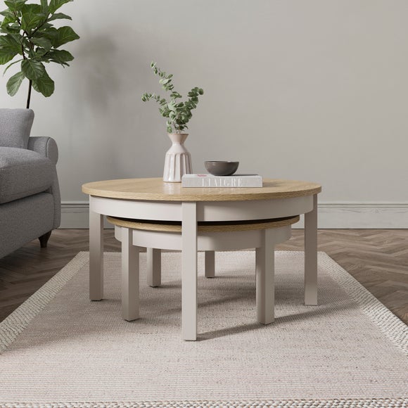 Click to view product details and reviews for Olney Round Nest Of Coffee Tables.