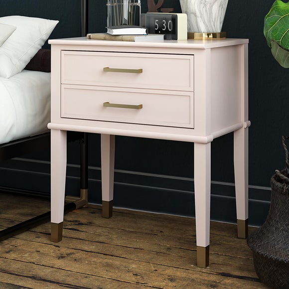 Return Cosmo Living Westerleigh 1 Drawer Bedside Table