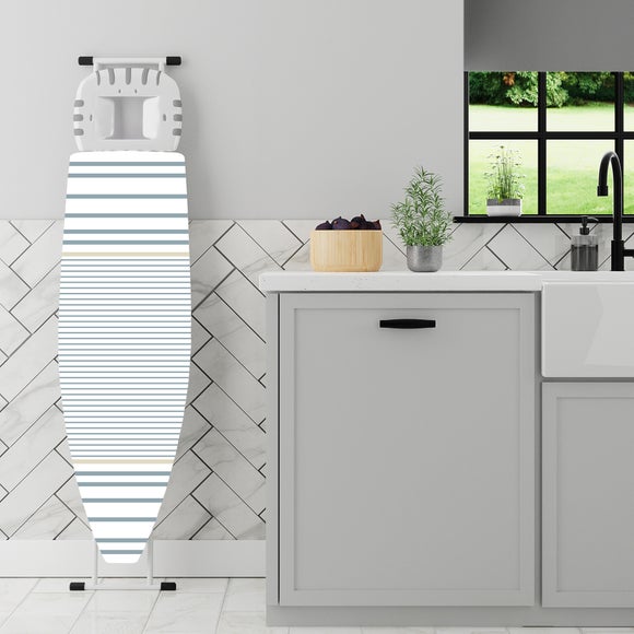 Click to view product details and reviews for Xl Reversible Blue Stripe Ironing Board Cover.