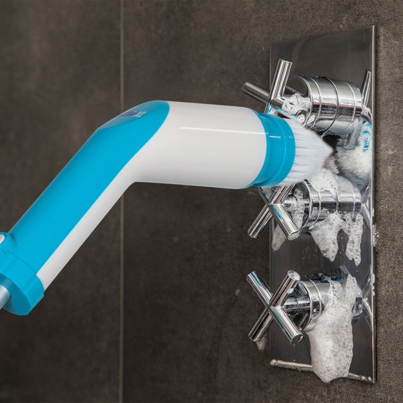 JML XL Electric Scrub Buddi White and Blue