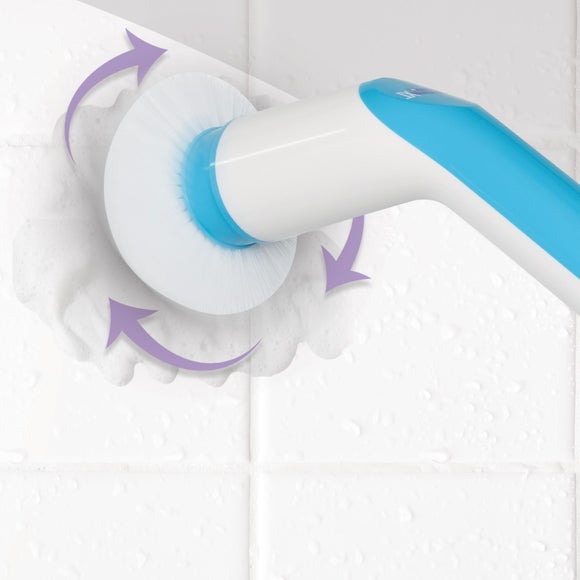 JML XL Electric Scrub Buddi White and Blue