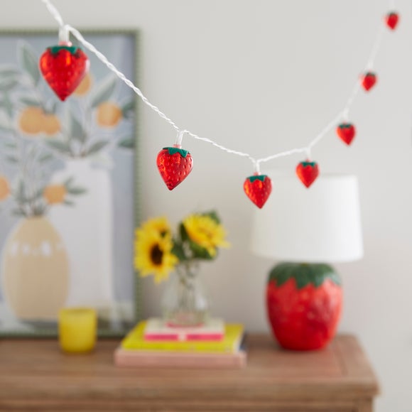 Click to view product details and reviews for Strawberries 10 Led String Lights.