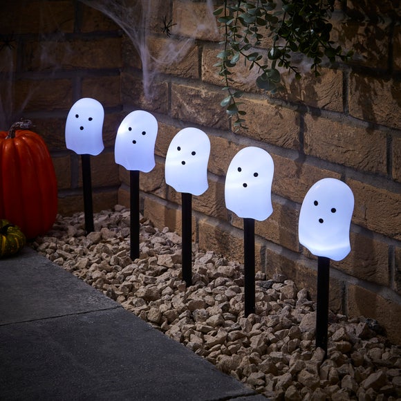Set of 5 Ghost Stake Lights