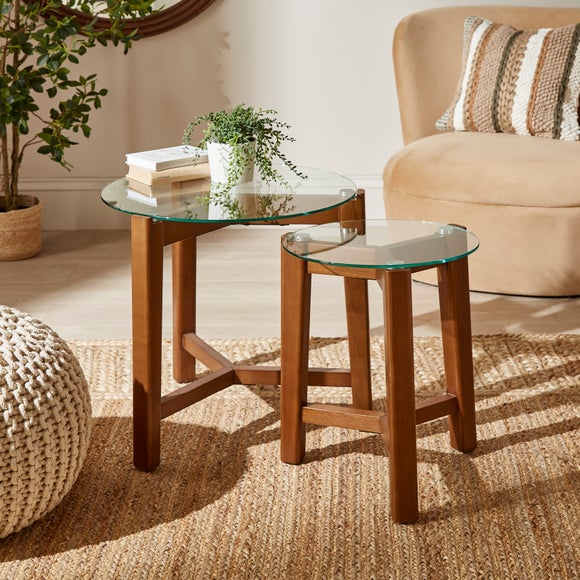 Click to view product details and reviews for Agatha Round Nest Of Tables.