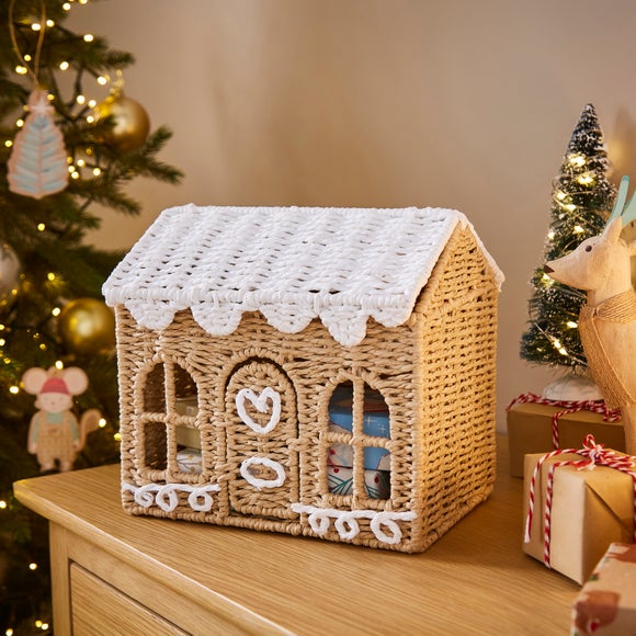 Gingerbread House Basket