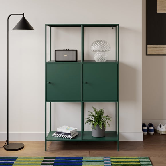 View Corin Metal 2 Door Shelving Unit View Corin Metal 2 Door Shelving Unit