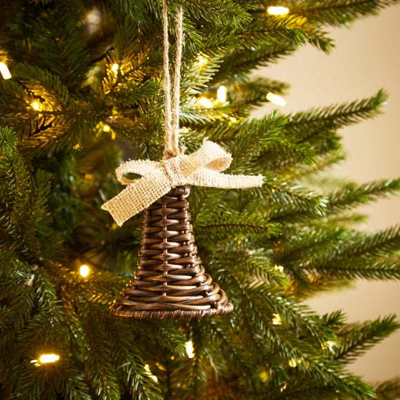 Rattan Bell Hanging Decoration