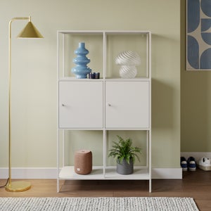 Corin Metal 2 Door Shelving Unit