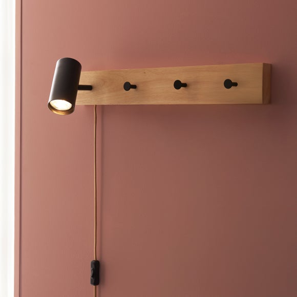 Jacques Wall Light Clothes Hanger