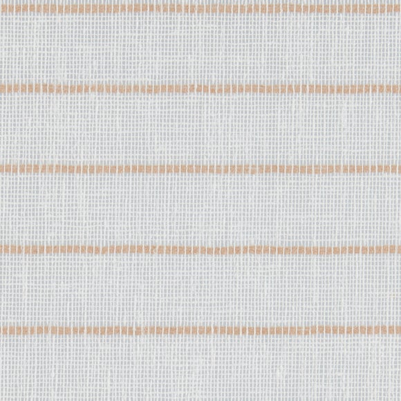 Barwell Horizontal Stripe Sheer Made to Measure Roller Blind Fabric Sample Barwell Horizontal Stripe Sheer Champagne