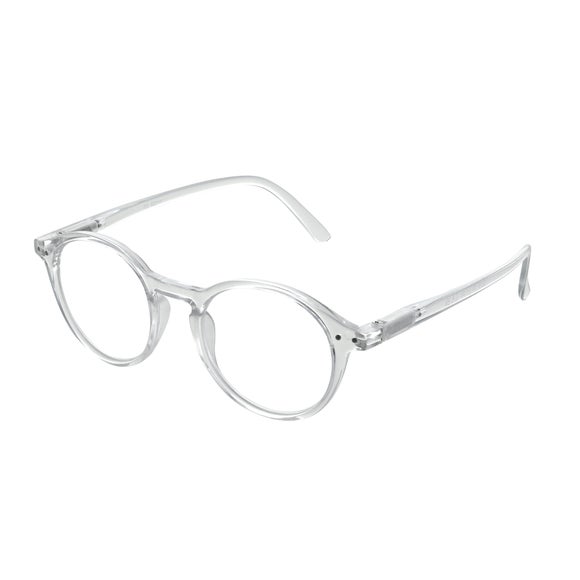 Readeaze Clear Round Frame Glasses