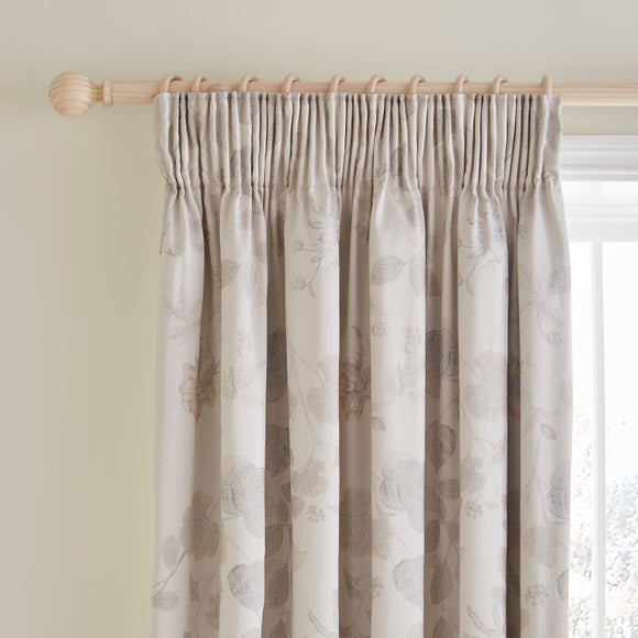 View Dorma Banbury Jacquard Polycotton Blackout Pencil Pleat Curtains View Dorma Banbury Jacquard Polycotton Blackout Pencil Pleat Curtains