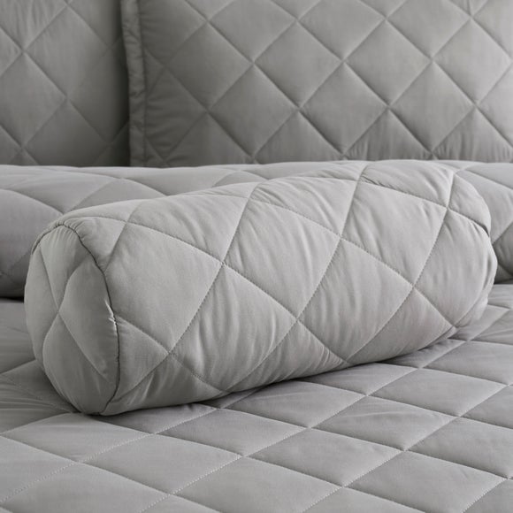 Click to view product details and reviews for Helston Quilted Bolster Cushion. Click to view product details and reviews for Helston Quilted Bolster Cushion.