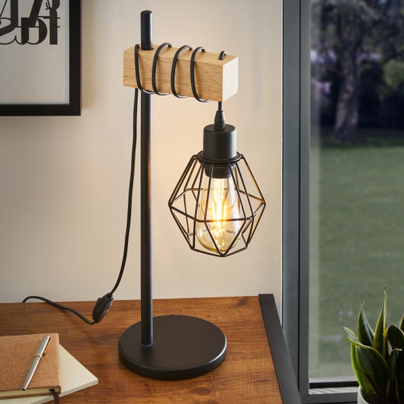 Eglo Townshend Industrial Table Lamp