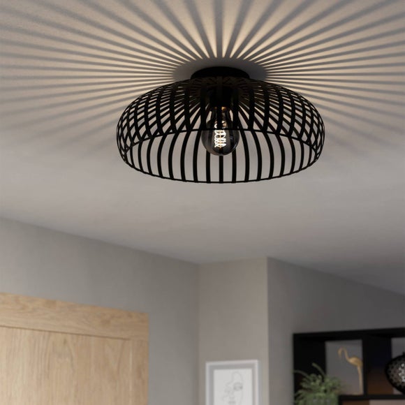 Eglo Mogano Flush Ceiling Light