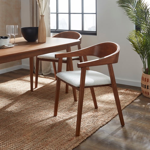 Click to view product details and reviews for Oskar Dining Chair Boucle.