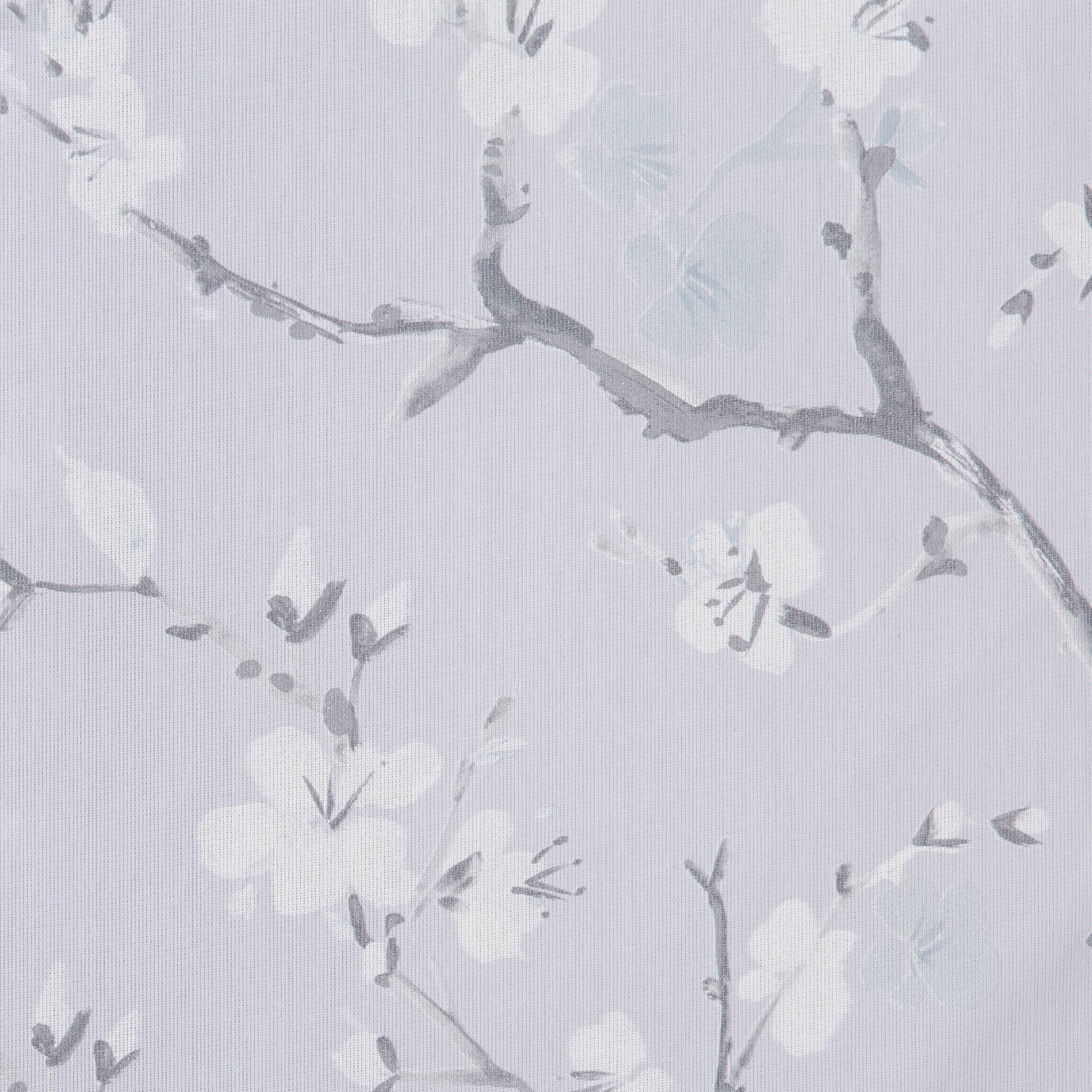 Cherry Blossom Made to Measure Roller Blind Fabric Sample Cherry Blossom Misty Blue