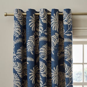 Dakota Embroidered Eyelet Curtains