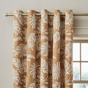 Dakota Embroidered Eyelet Curtains