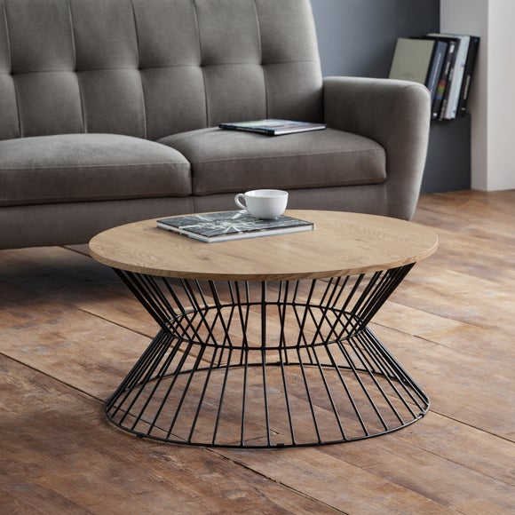 Return Jersey Round Wire Coffee Table