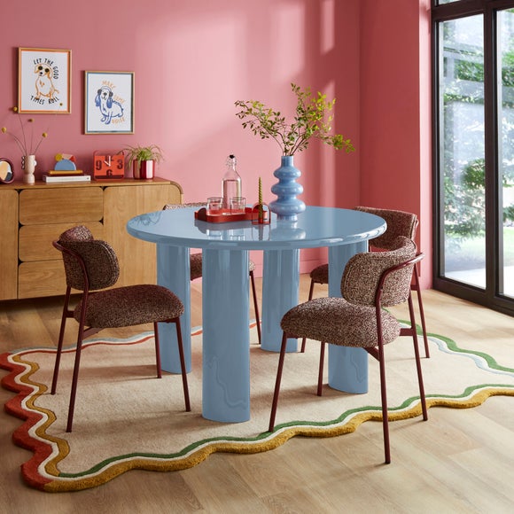 View Elements Ellis 4 Seater Round Dining Table View Elements Ellis 4 Seater Round Dining Table