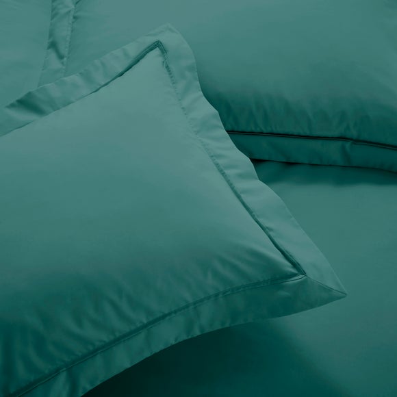 Dorma Crisp & Fresh 400 Thread Count Egyptian Cotton Percale Oxford Pillowcase