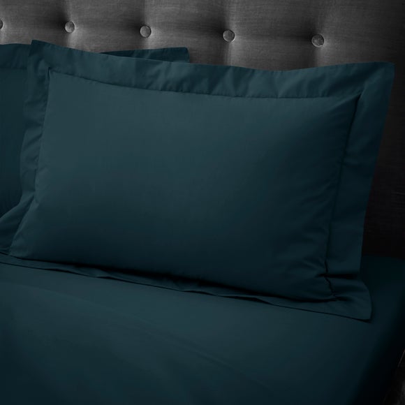 Hotel 230 Thread Count Crisp Cotton Percale Oxford Pillowcase