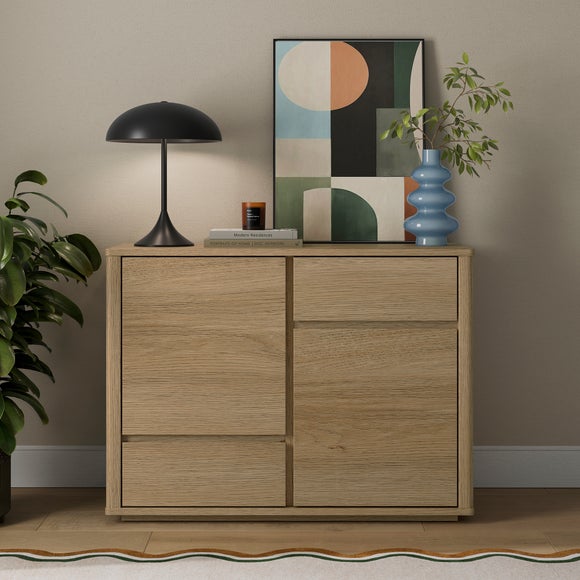 Malik Small Sideboard Light Oak Effect