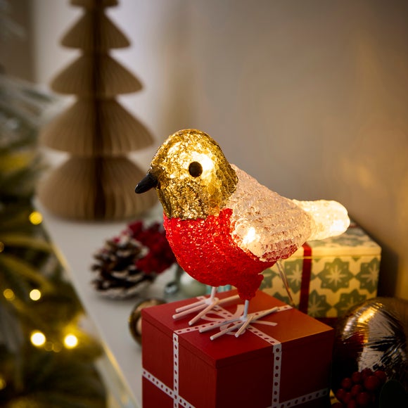 View Robin Light Up Ornament View Robin Light Up Ornament
