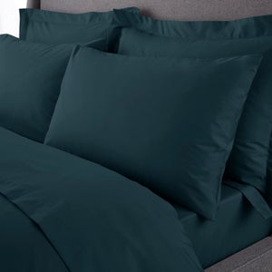 Hotel 230 Thread Count Crisp 100 Cotton Percale Standard Pillowcase Pair