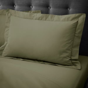 Hotel 230 Thread Count Crisp 100 Cotton Percale Oxford Pillowcase
