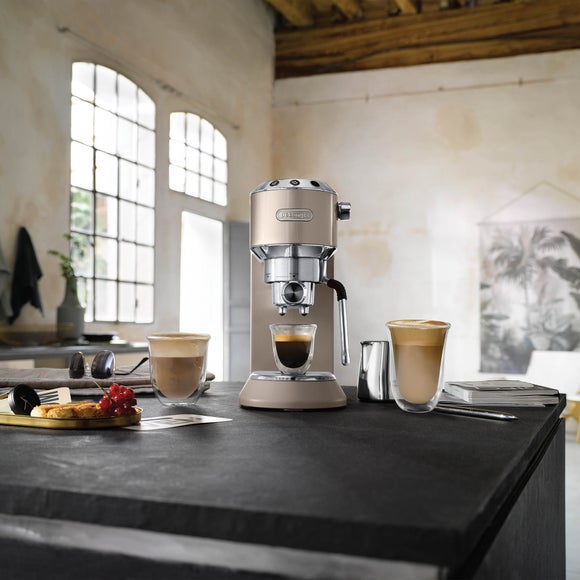 Click to view product details and reviews for Delonghi Dedica Arte Manual Coffee Machine.