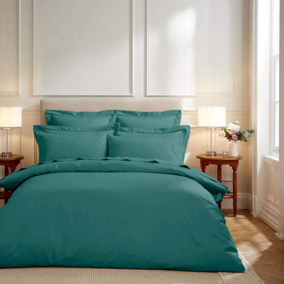Dorma Crisp & Fresh 400 Thread Count Egyptian Cotton Percale Duvet Cover
