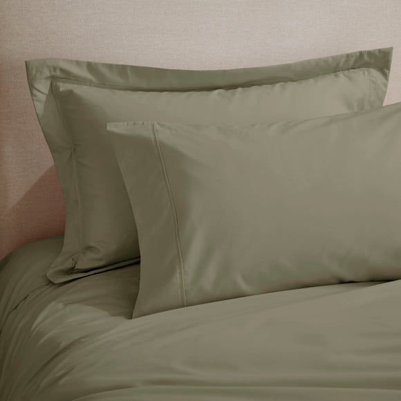 Click to view product details and reviews for Dorma Crisp Fresh 400 Thread Count Cotton Percale Kingsize Standard Pillowcase.