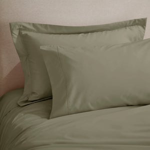 Dorma Crisp & Fresh 400 Thread Count 100 Cotton Percale Kingsize Standard Pillowcase