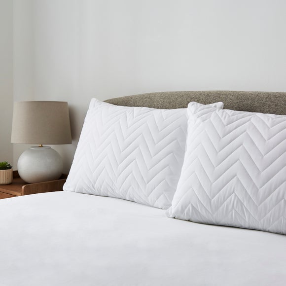 Click to view product details and reviews for Fogarty Pack Of 2 Temperature Balance Side Sleeper Pillows.