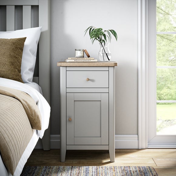 Bromley Ii 1 Drawer 1 Door Bedside Table