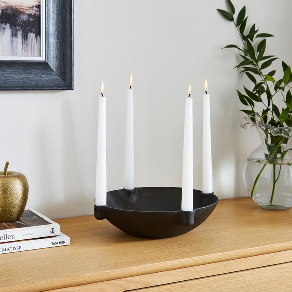 Click to view product details and reviews for Concave Aluminium Multi Candlestick Holder. Click to view product details and reviews for Concave Aluminium Multi Candlestick Holder.