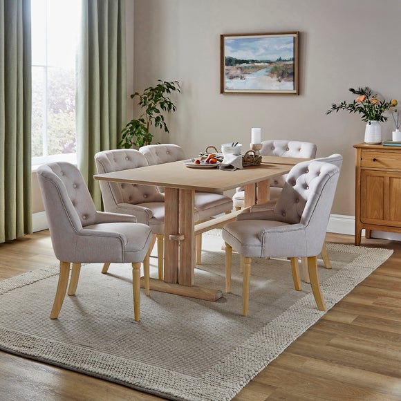 Click to view product details and reviews for Axton 6 Seater Trestle Dining Table. Click to view product details and reviews for Axton 6 Seater Trestle Dining Table.