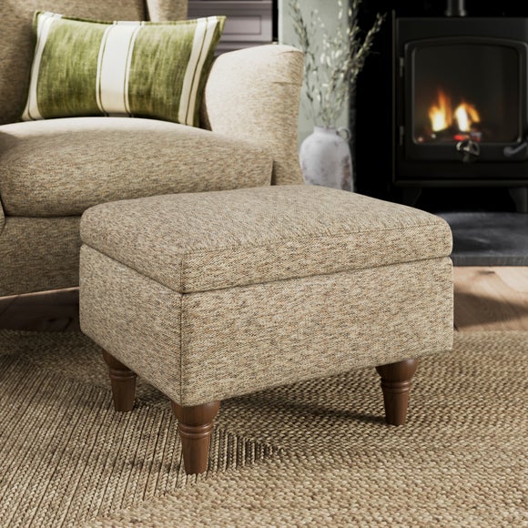 Charnwood Blended Chenille Storage Footstool