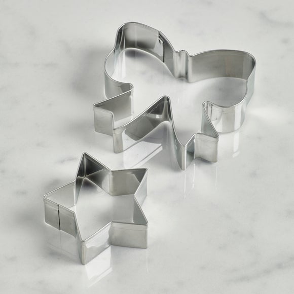 Click to view product details and reviews for Pack Of 2 Bow Star Cookie Cutter.