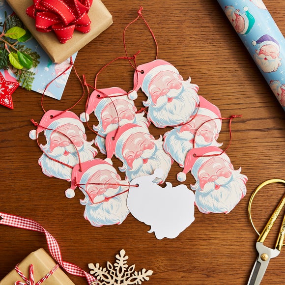 Click to view product details and reviews for Pack Of 8 Santa Gift Tags.