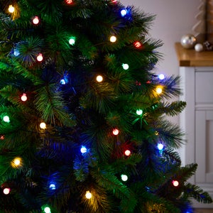 100 Led Multicoloured Ball String Lights
