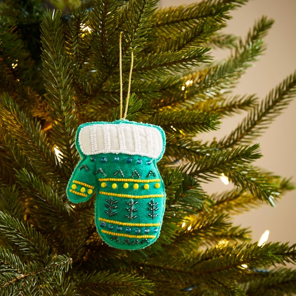 Click to view product details and reviews for Beaded Glove Hanging Decoration.