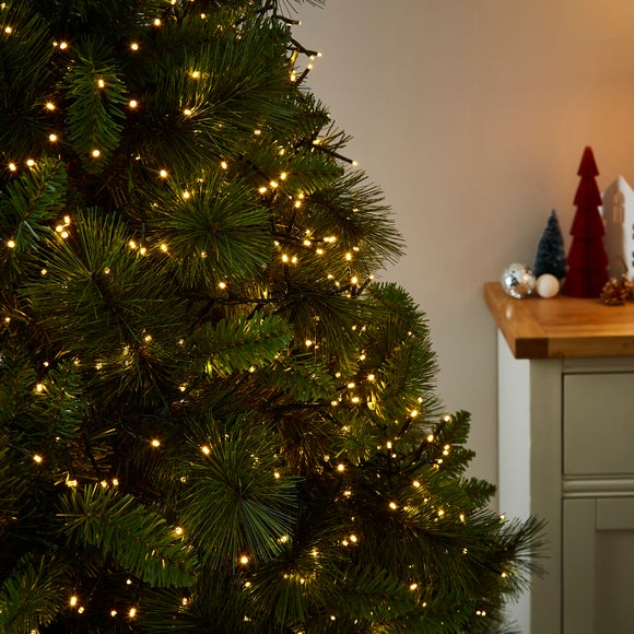 1000 Warm White LED Compact String Lights