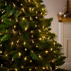 600 Warm White Led Clear Cable String Lights